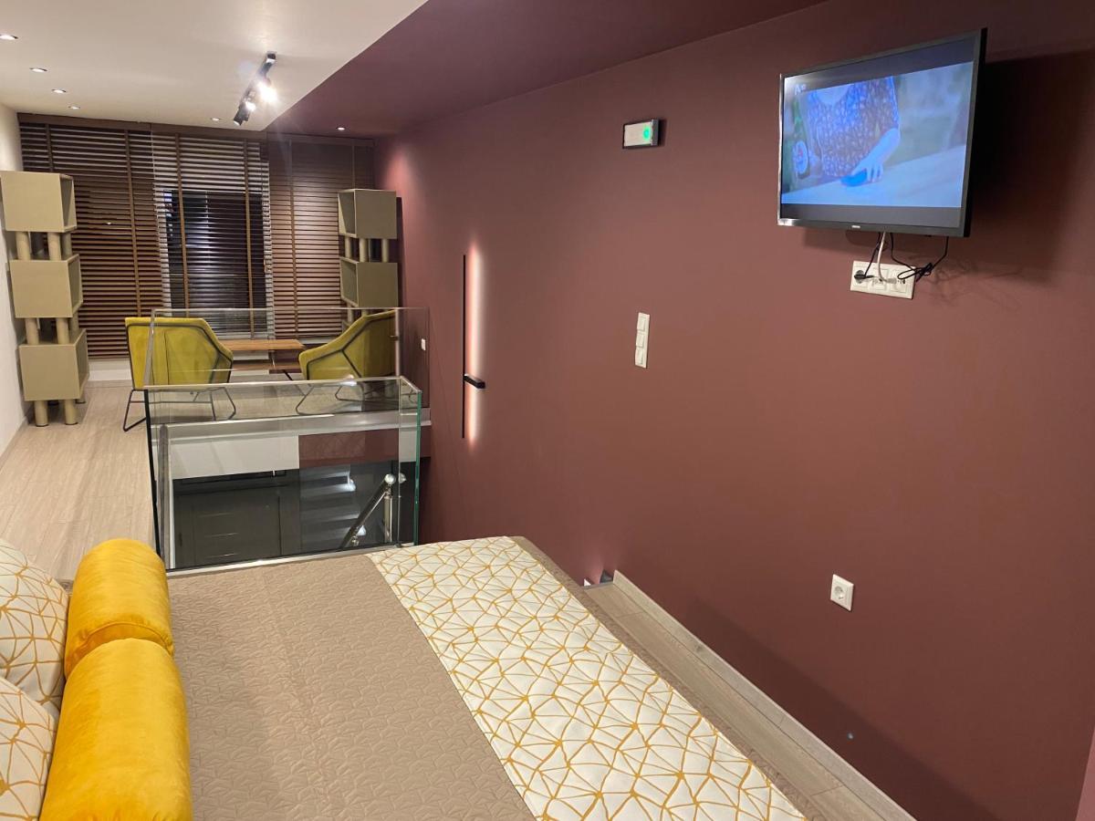 Seaside Loft Kavala Apartment Ngoại thất bức ảnh